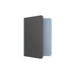 Uniq Belmont Passport Holder Tracker With Rfid-Blocking - Charcoal (Charcoal/Washed Blue)